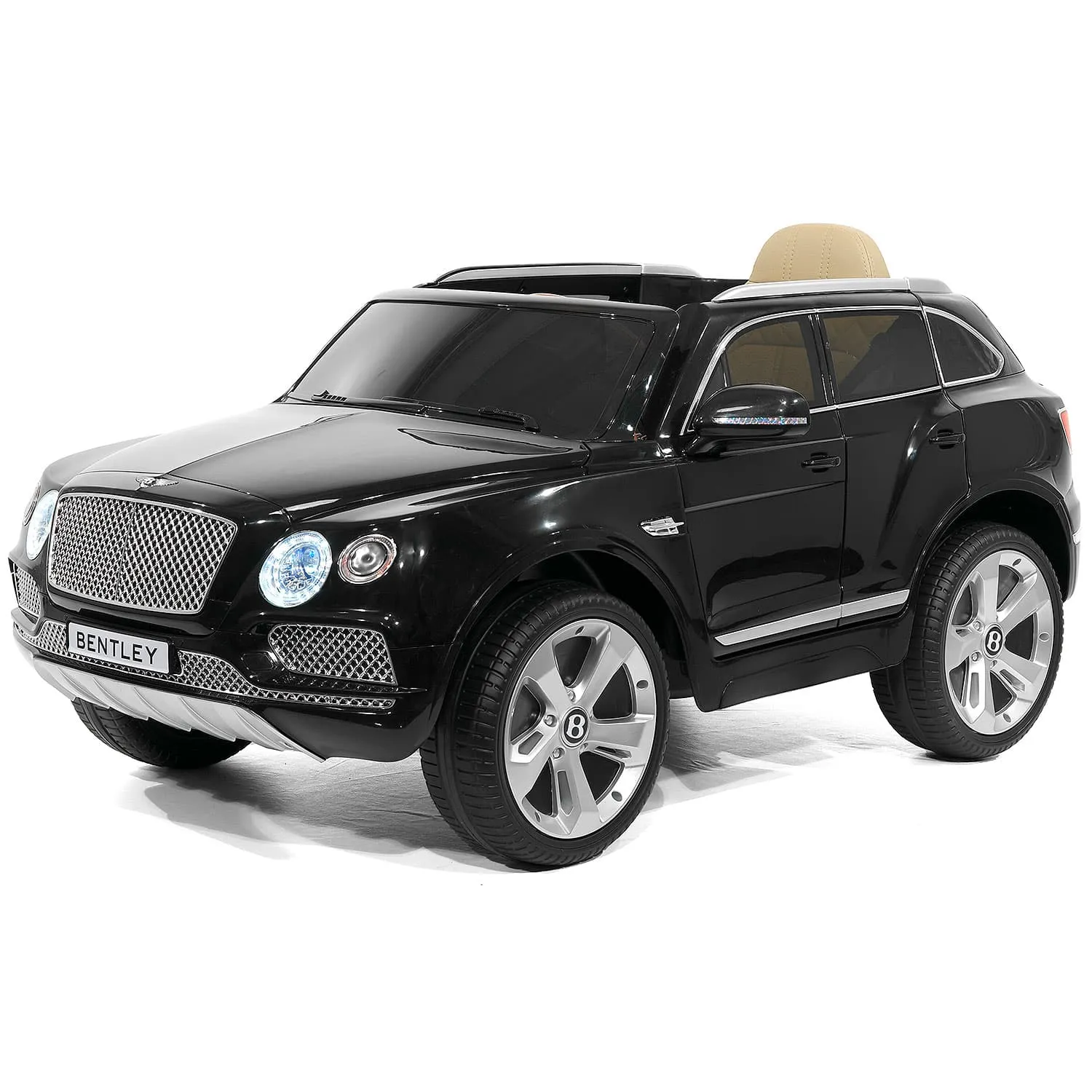 Bentley Bentayga 12v Kids Ride On Car Suv With R/c Parental Remote Control | Black
