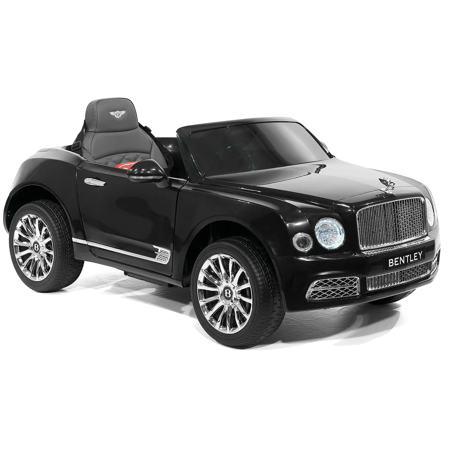 Bentley Mulsanne 12V Kids Ride on Car with Parental Remote Control | Black