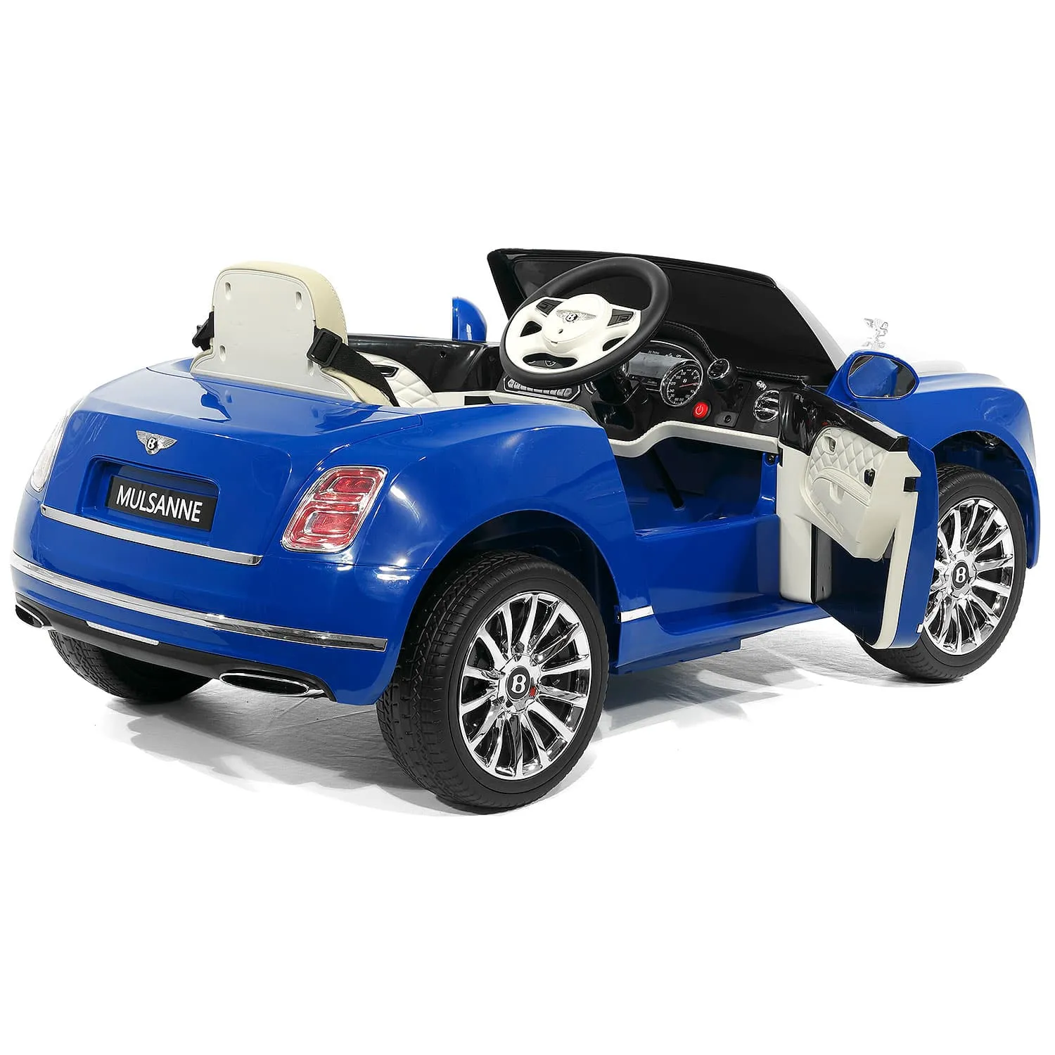 Bentley Mulsanne 12v Kids Ride On Car With Parental Remote Control | Blue