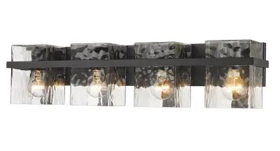 Beth Matte Black Vanity Light