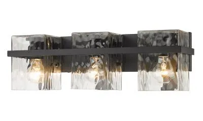 Beth Matte Black Vanity Light