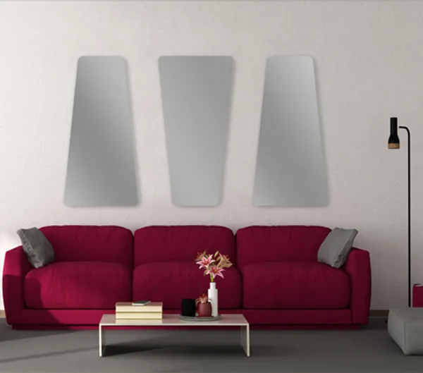 Birch Popsicle Frameless Mirrors