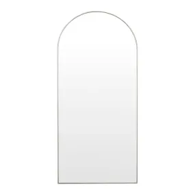 Bjorn Arch Floor Mirror (Silver)
