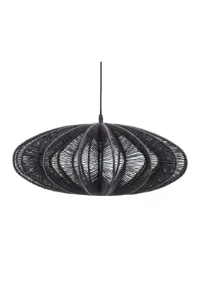 Black Weaved Rope Pendant | By-Boo Nimbus