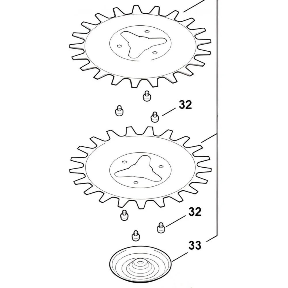 Blade Servicing Set for RG Rotary Cutting Heads