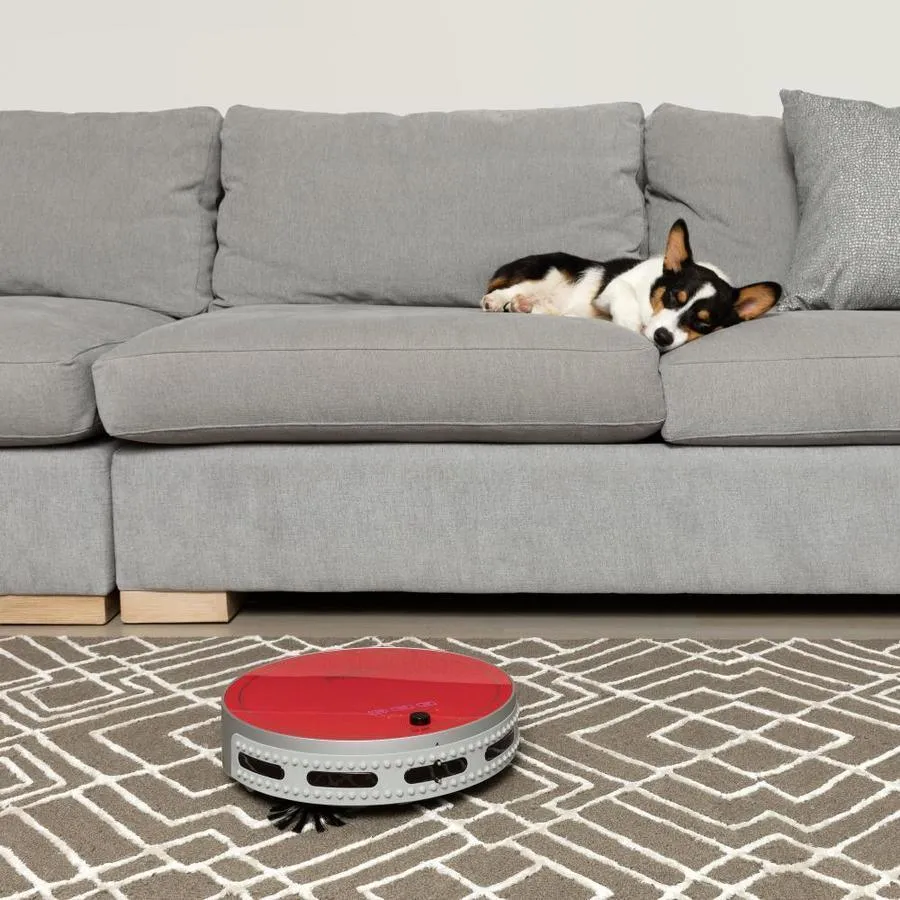 bObsweep bObi Pet Red Auto Charging Robotic Vacuum