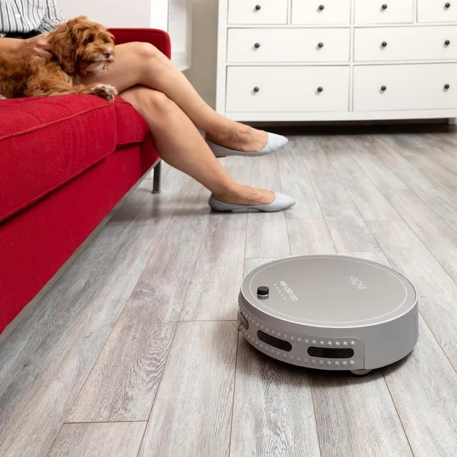 bObsweep bObi Pet Silver Auto Charging Robotic Vacuum