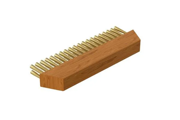Brass Bristled Brush Replacement Heads (2 pk.)