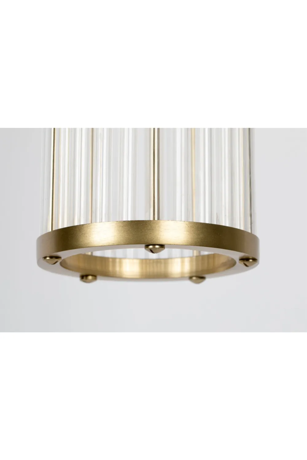 Brass Pendant Lamp M | Bold Monkey Angel on Fire