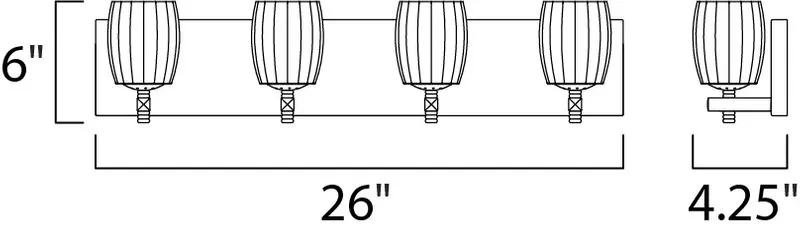 Bravado Vanity Light