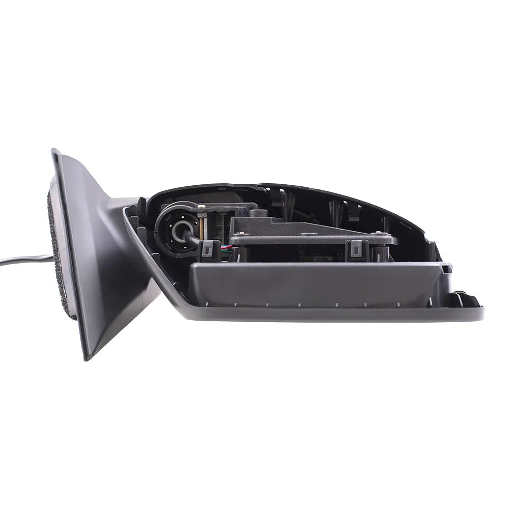 Brock Aftermarket Replacement Driver Left & Passenger Right Power Door Mirror Set Paint To Match Black Without Heat-Signal-Camera Compatible With 2014-2020 Nissan Rogue