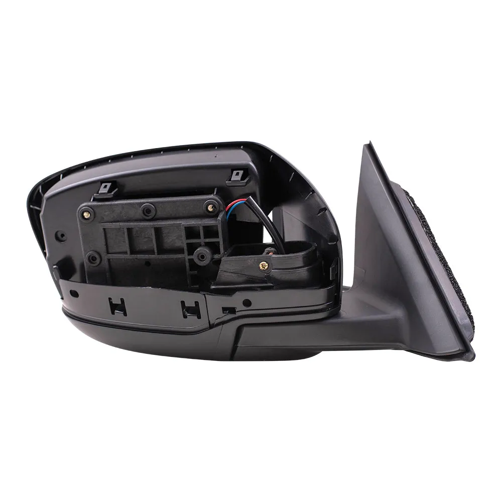 Brock Aftermarket Replacement Driver Left & Passenger Right Power Door Mirror Set Paint To Match Black Without Heat-Signal-Camera Compatible With 2014-2020 Nissan Rogue