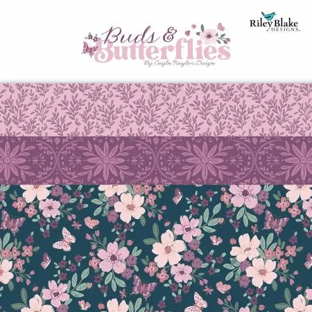 Buds & Butterflies Jelly Roll