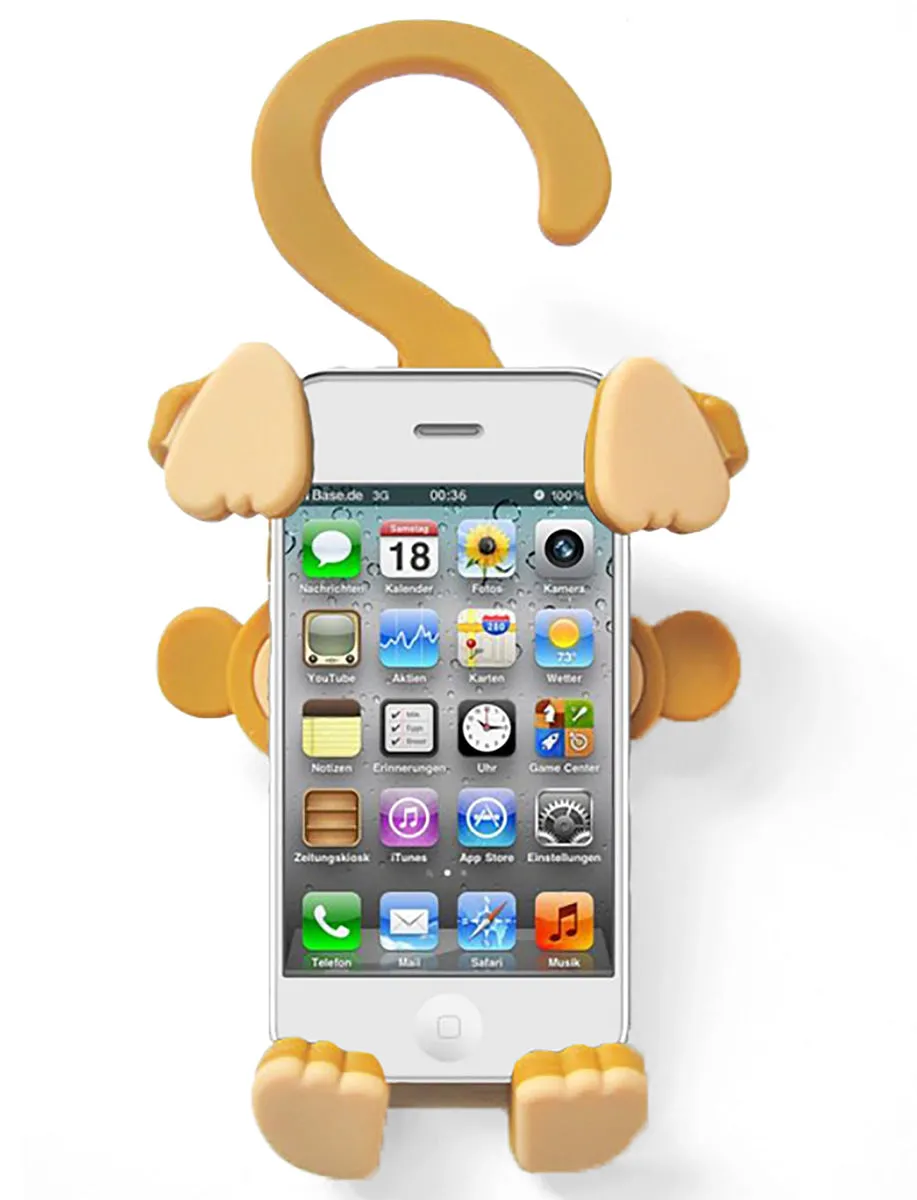 BuggyGear Grippy Smart Phone Holder - Monkey