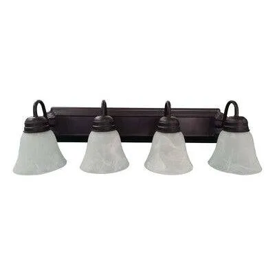 Bulb Ready Vanity Leawood 4 Lamp A19 Bronze