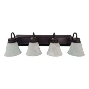 Bulb Ready Vanity Leawood 4 Lamp A19 Bronze