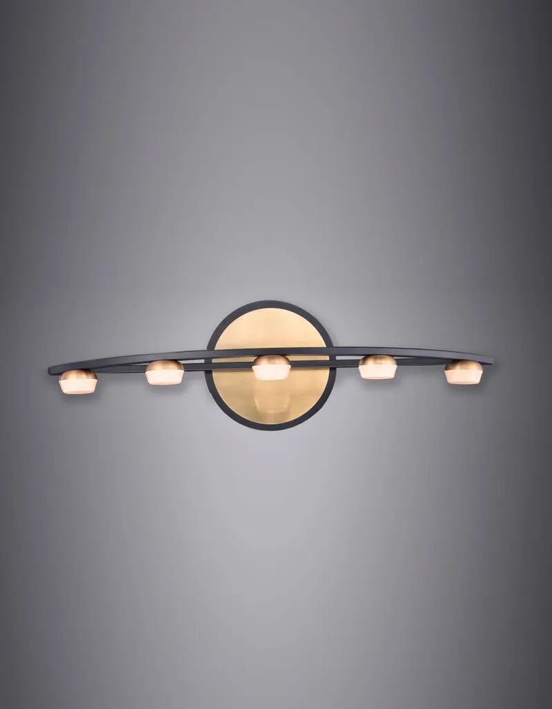 Button Vanity Light