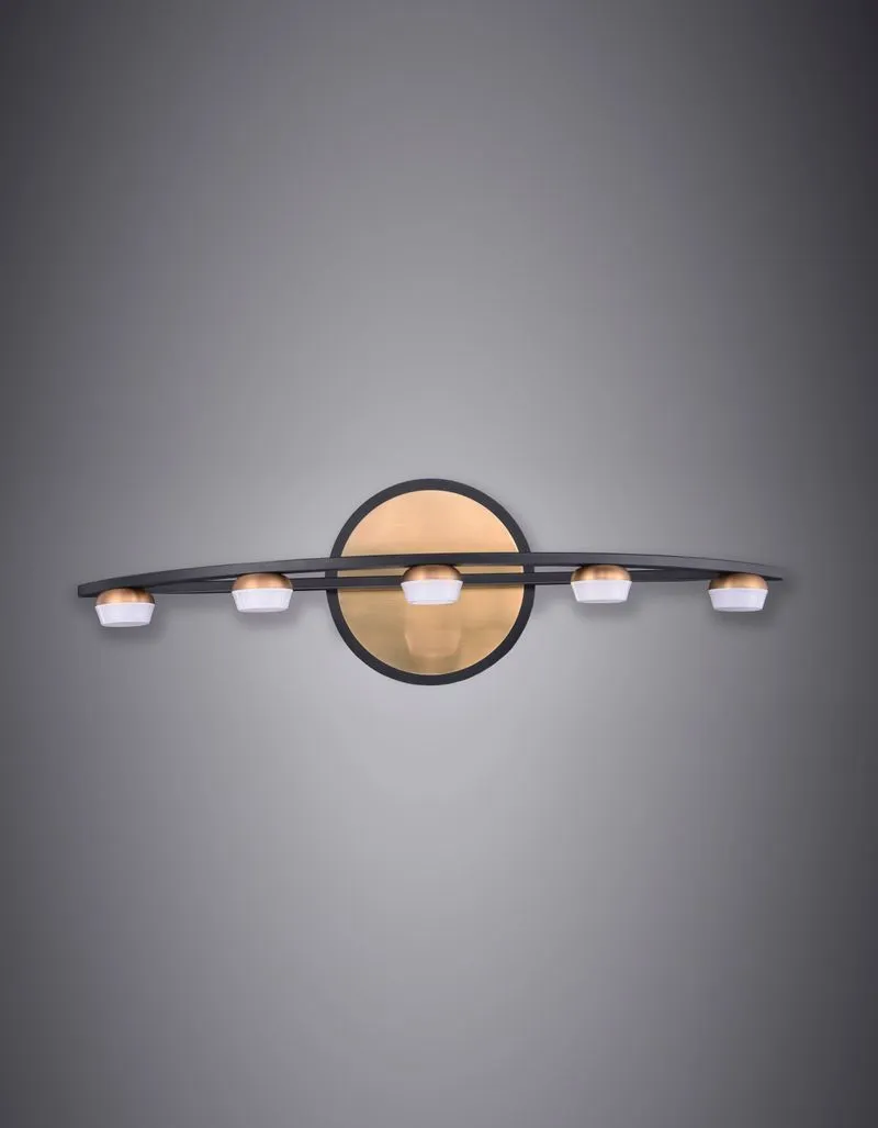 Button Vanity Light