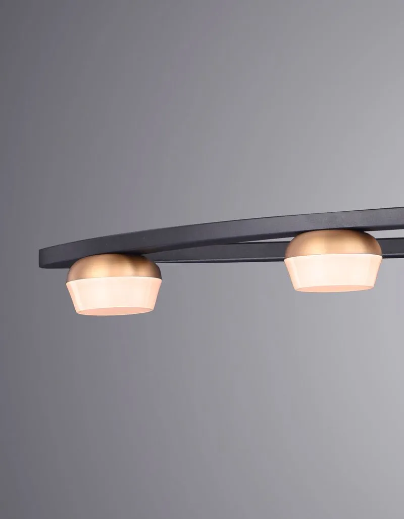 Button Vanity Light
