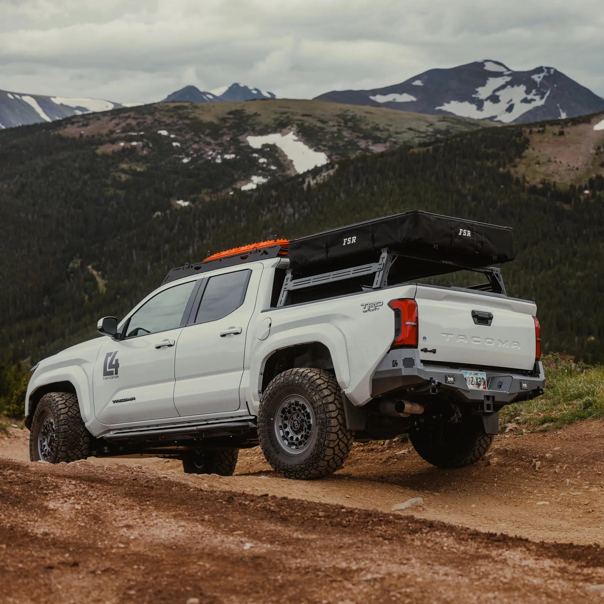 C4 Fabrication 2024  Tacoma Overland Rear Bumper