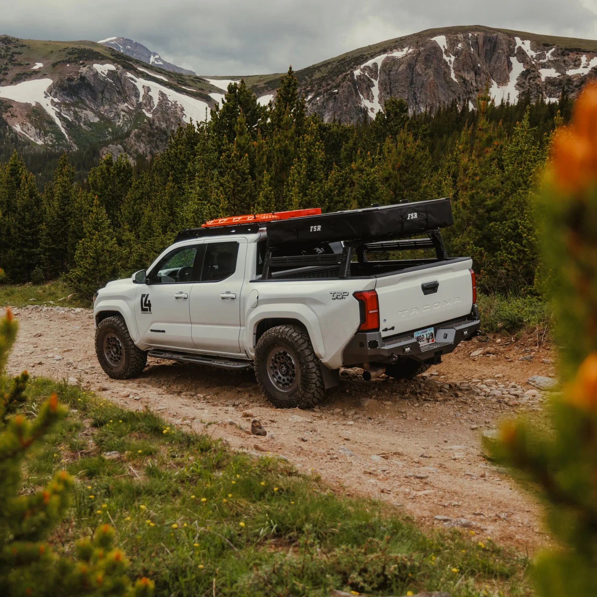 C4 Fabrication 2024  Tacoma Overland Rear Bumper
