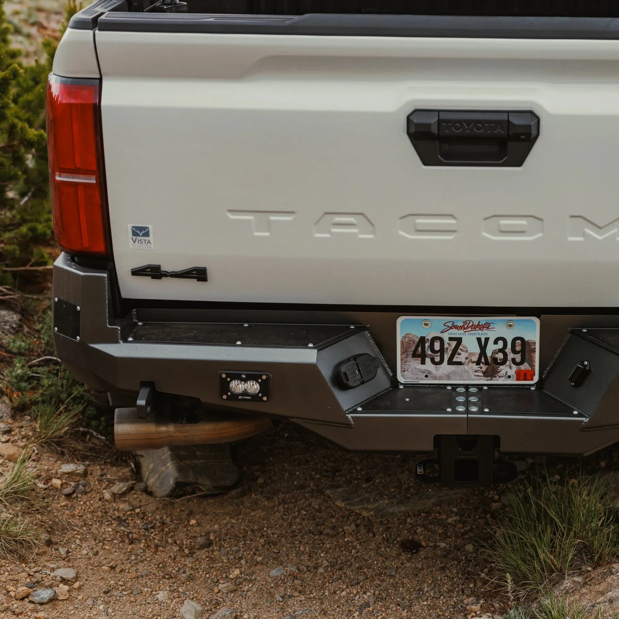 C4 Fabrication 2024  Tacoma Overland Rear Bumper
