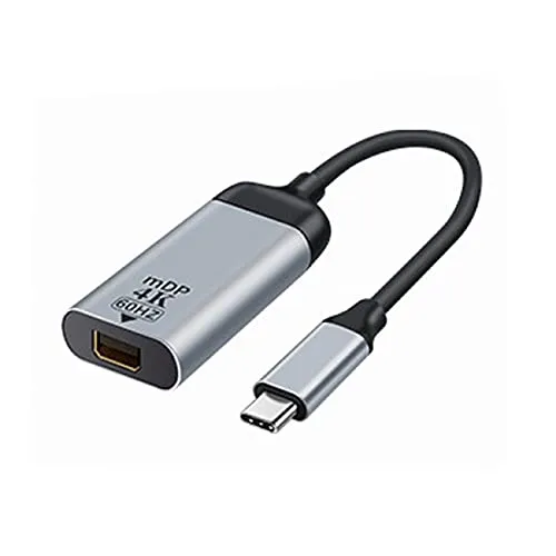 cablecc USB-C Type C to Mini DP Displayport Cable Adapter 4K 2K 60hz for Tablet & Phone & Laptop