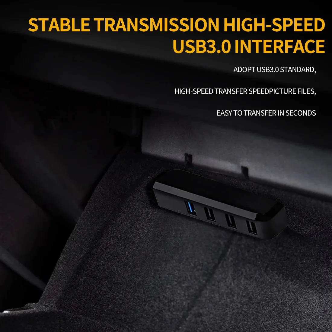 Car Ambient Lights with Auto-Off USB Expansion RGB Symphony 55"