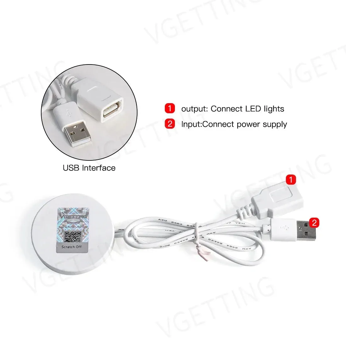 Car Ambient Lights with Auto-Off USB Expansion RGB Symphony 55"