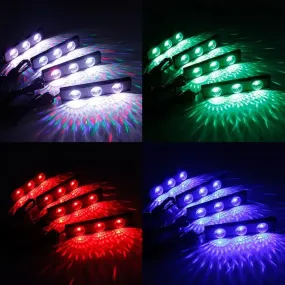 Car LED Ambient Interior Lights | 4 Packs