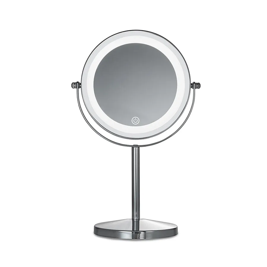 Carmen Illuminated Cosmetic Mirror with Touch Sensor