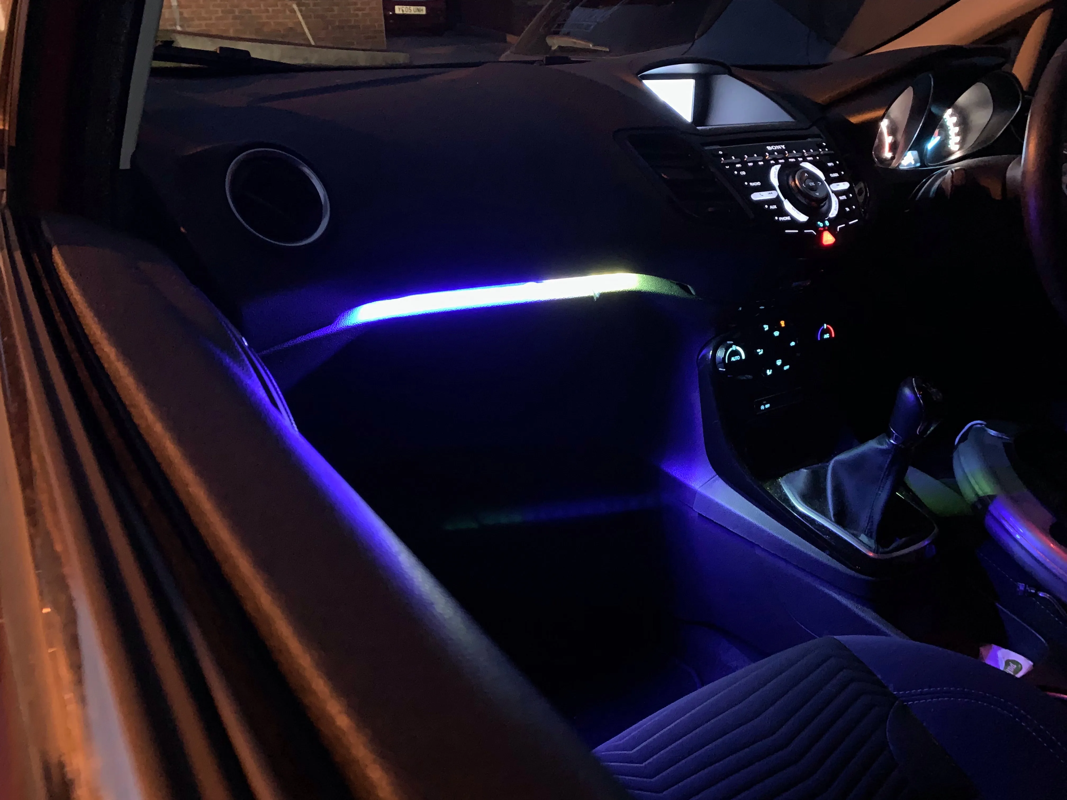 Chaser Edition RGB Glove Box and Footwell Kit - MK7 & MK7.5 Fiesta