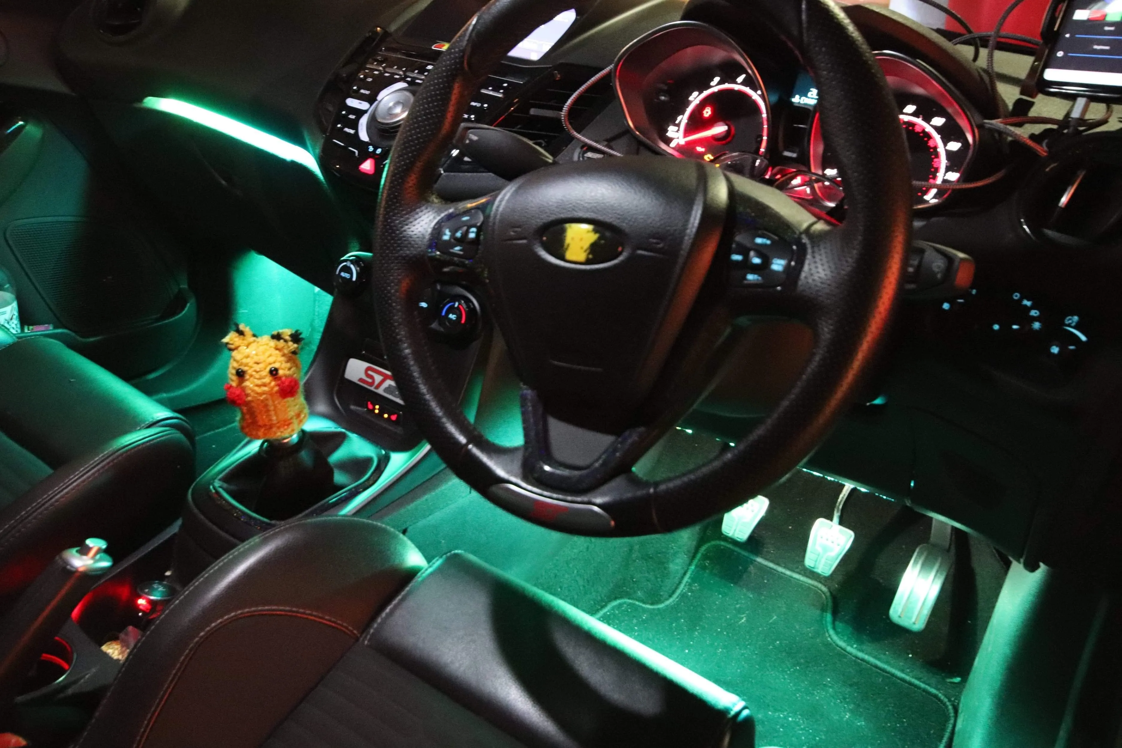 Chaser Edition RGB Glove Box and Footwell Kit - MK7 & MK7.5 Fiesta