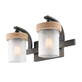 Chatham 2 Light Bath Vanity- Gunmetal Bronze