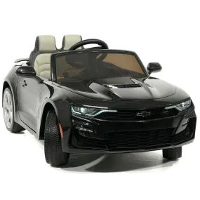 Chevrolet Camaro Ss 12v Kids Ride-on Car With Parental Remote Control | Black