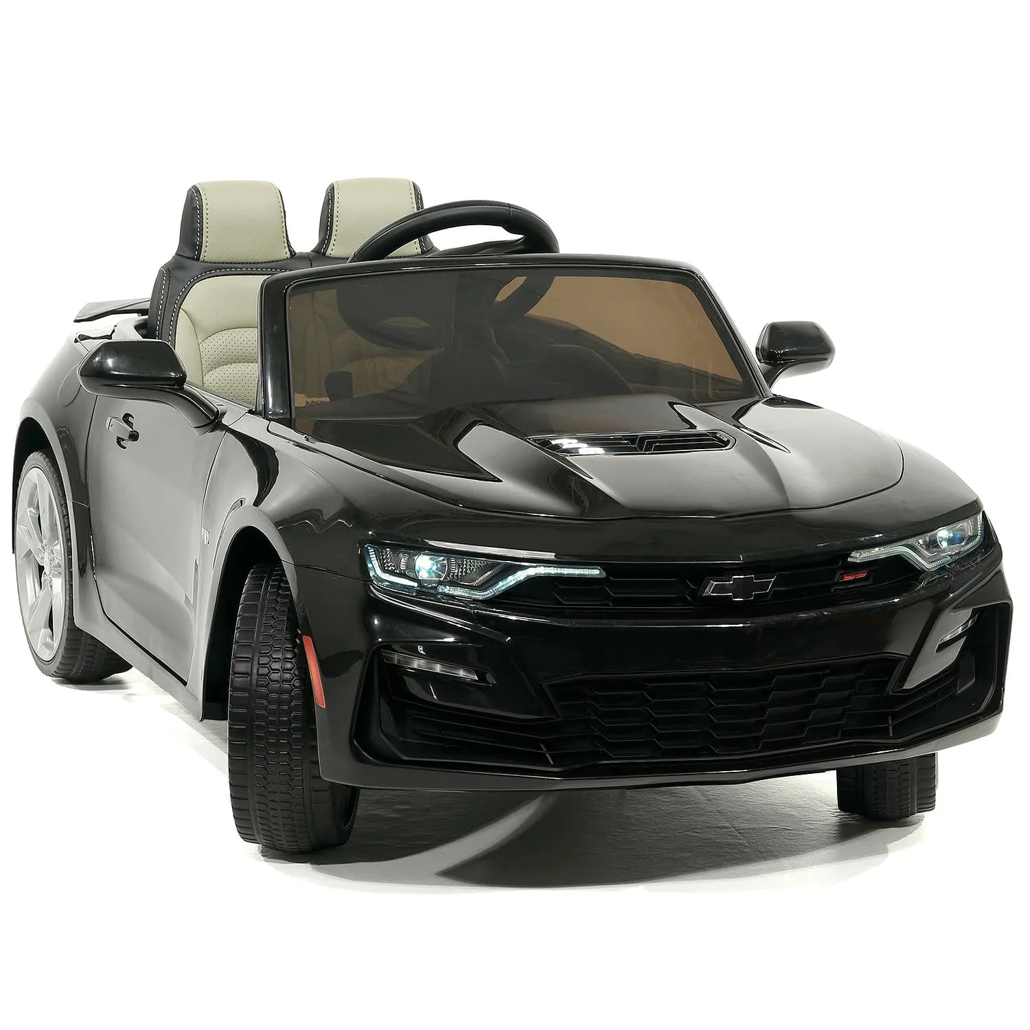 Chevrolet Camaro Ss 12v Kids Ride-on Car With Parental Remote Control | Black