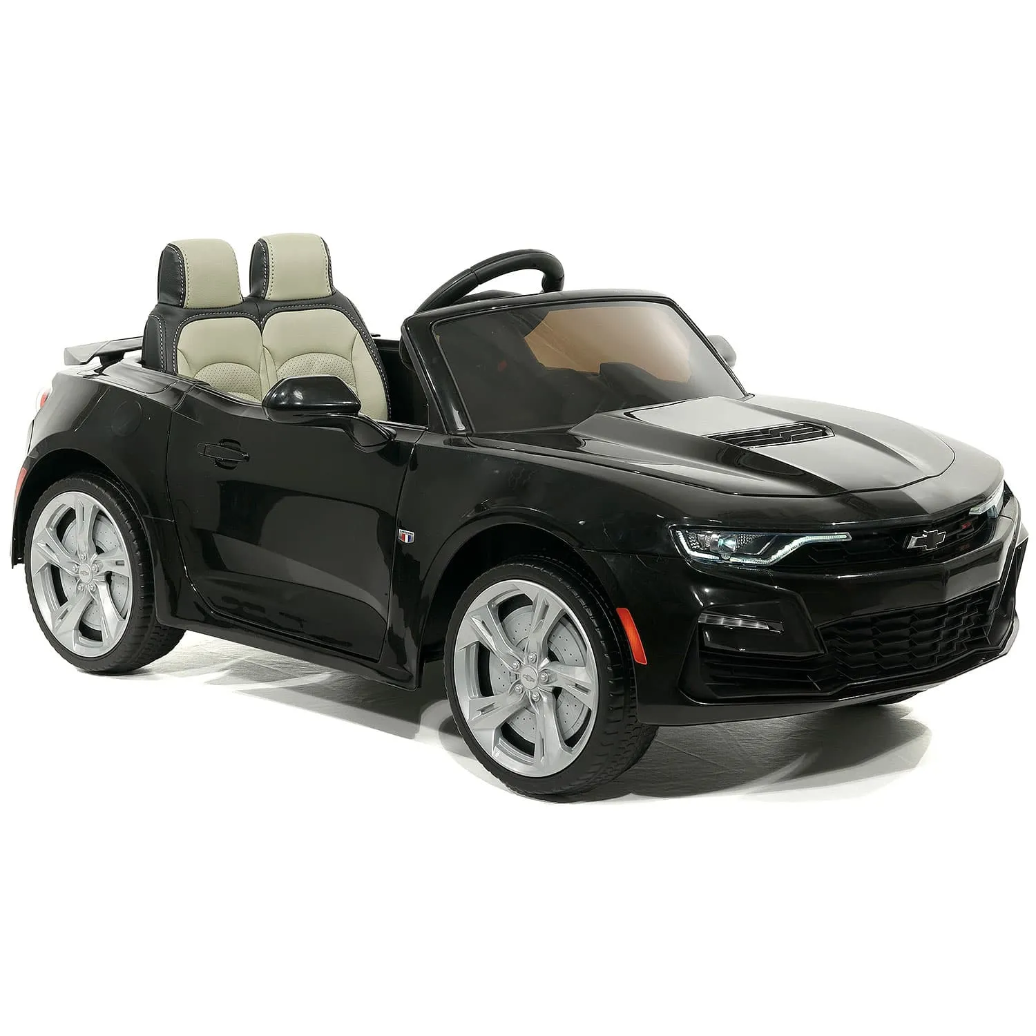 Chevrolet Camaro Ss 12v Kids Ride-on Car With Parental Remote Control | Black