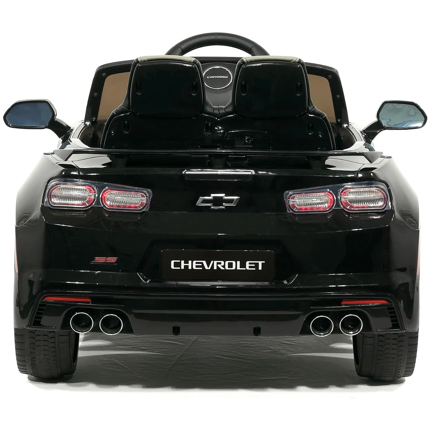 Chevrolet Camaro Ss 12v Kids Ride-on Car With Parental Remote Control | Black