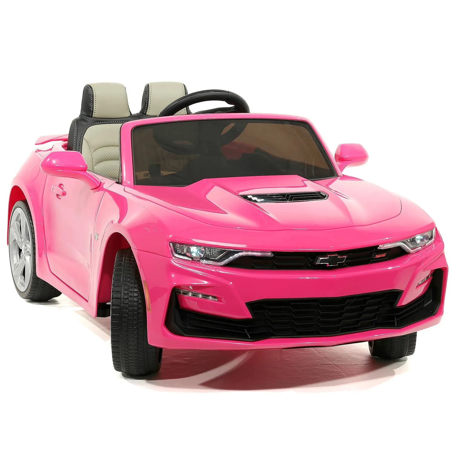 Chevrolet Camaro Ss 12v Kids Ride-on Car With Parental Remote Control | Pink