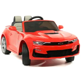 Chevrolet Camaro Ss 12v Kids Ride-on Car With Parental Remote Control | Red