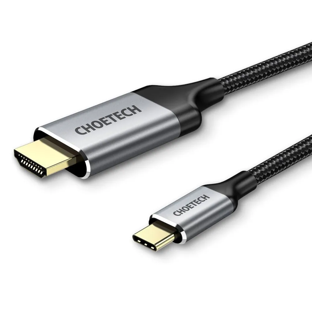 Choetech Type C to HDMI Cable 1.8M - Black CH0019