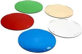Coloured Circle Mirrors Small Diameter 30cm 5pk