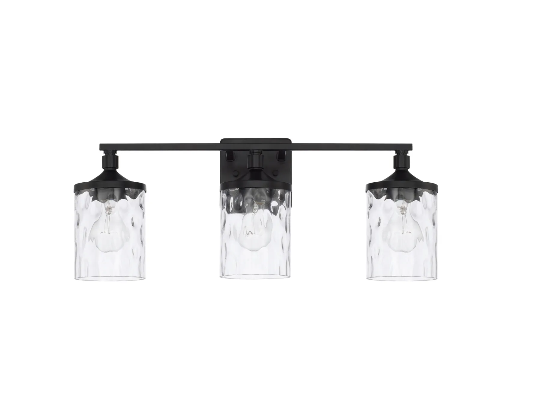 Colt Matte Black Vanity Light