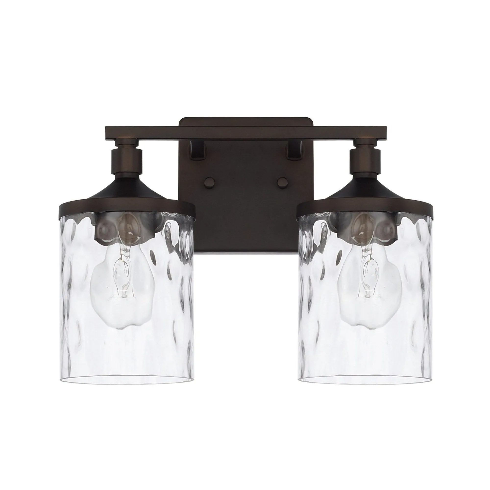 Colton 2 Light Vanity - Bronze