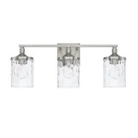 Colton 3 Light Vanity - Brushed Nickel