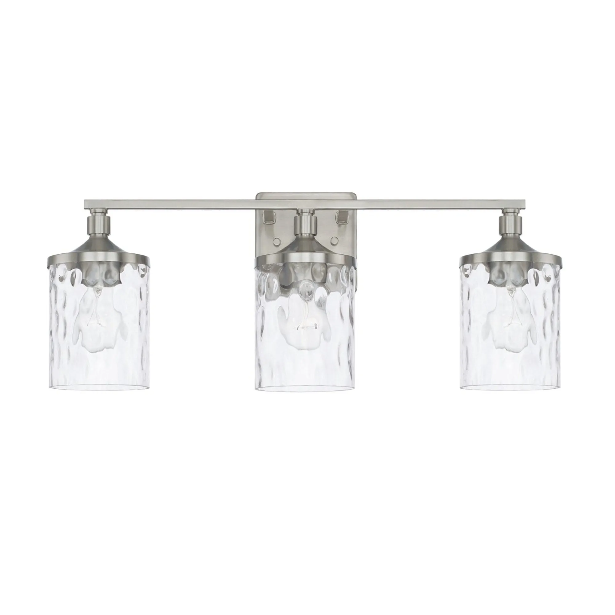 Colton 3 Light Vanity - Brushed Nickel