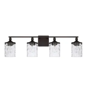 Colton 4 Light Vanity -Bronze
