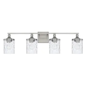 Colton 4 Light Vanity - Brushed Nickel
