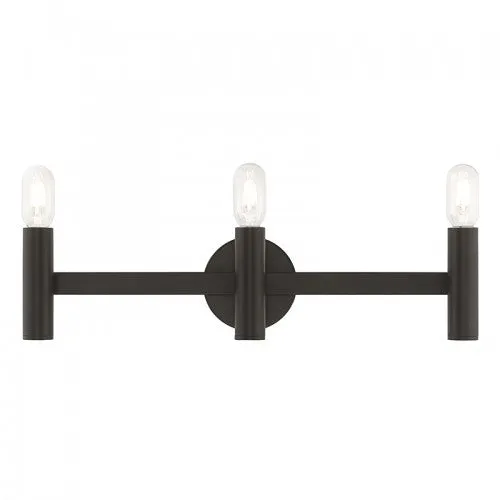 Copenhagen 3 Lt Bronze ADA Bath Vanity