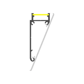 Crown Molding Light LED Channel ~ Model Walle12
